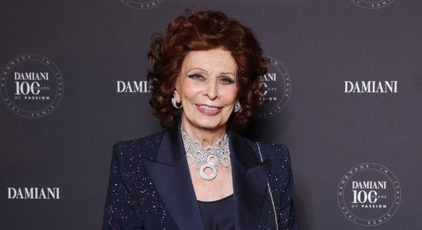 91 éves lett az olasz díva, Sophia Loren