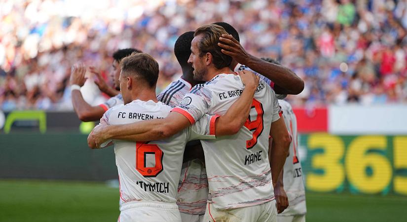 Bundesliga: Harry Kane mesterhármasával nyert idegenben a Bayern München – videóval