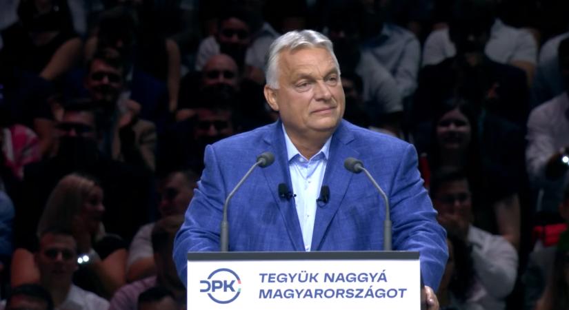 Orbán Viktor is beszédet mondott a Digitális Polgári Körök első találkozóján