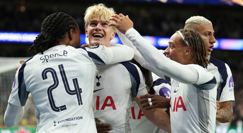 Premier League – Kétgólos hátrány után szerzett pontot a Tottenham