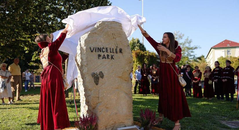 Az egri borvidék nagyjai előtt tiszteleg a Vincellér-park