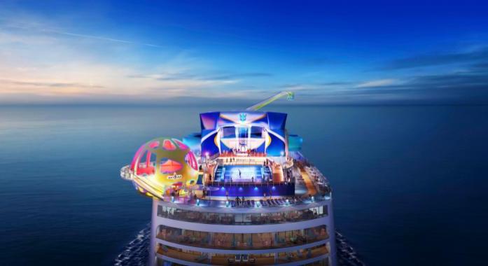 Sosem látott csúcstechnológia a Royal Caribbean hajóján: itt az élő digitális színház
