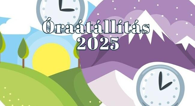 Óraátállítás 2025 – Ekkor kezdődik a téli időszámítás
