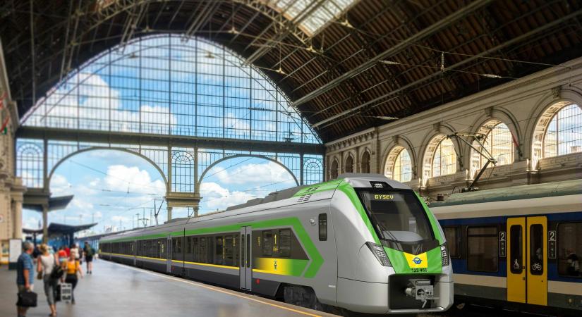 Így fognak kinézni a GYSEV új InterCity-vonatai – minden részlet kiderült
