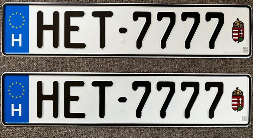 Ezt sokan nem tudják az egyedi rendszámokról, pedig nagyon fontos