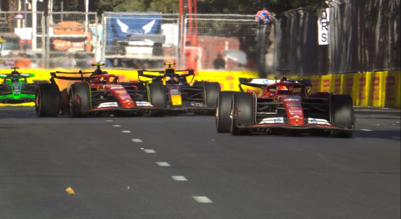Amikor Sainz és Pérez KO-zta egymást