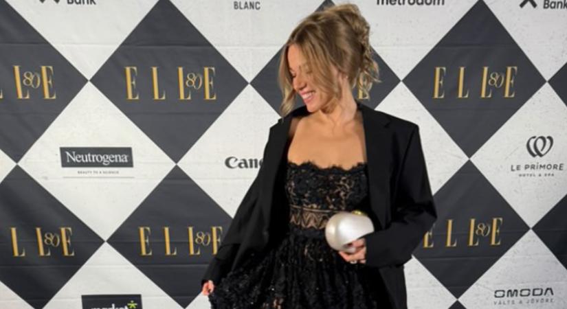 ELLE 80: Cserpes Laura tündökölt a magazin születésnapi ünnepségén