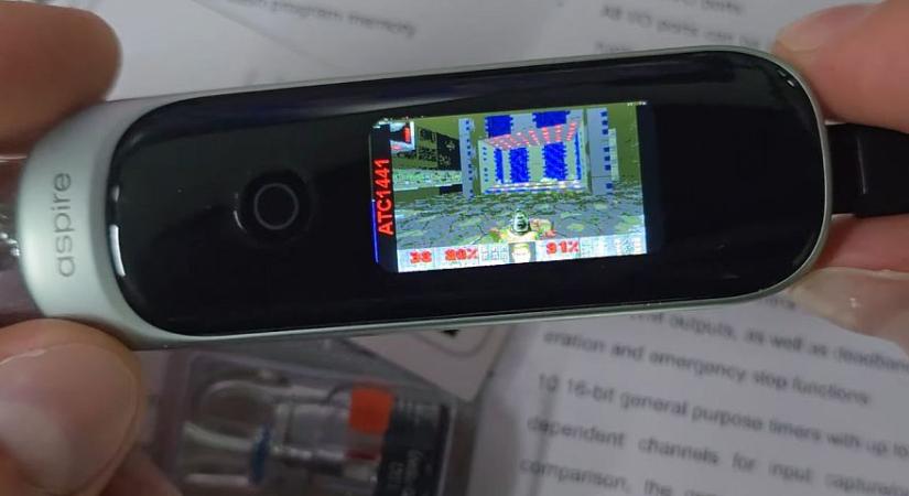 Egy e-cigin is sikerült működésre bírni a Doom-ot - részlegesen