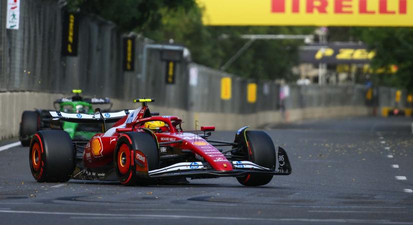 Ferrari-fiaskó Bakuban: Vasseur szerint a gumikeverékek is zavart okoztak