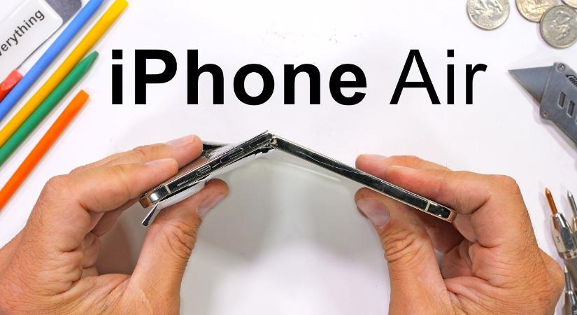 Így bírja a töréstesztet az új iPhone Air 17