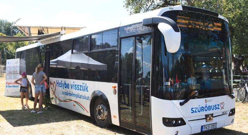 Szűrőbusz érkezik Nyírábrányba – ingyenes vizsgálatokkal várják a lakosságot