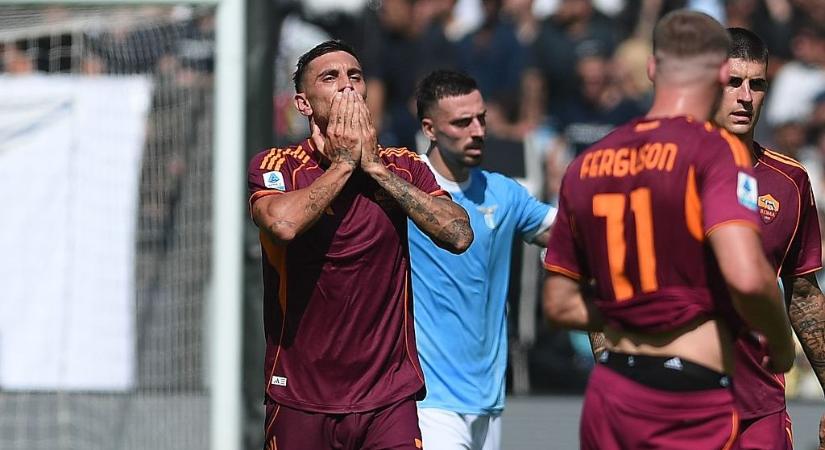 Serie A: Az elfeledett volt csapatkapitány hősies gólja döntötte el a római derbit - videó