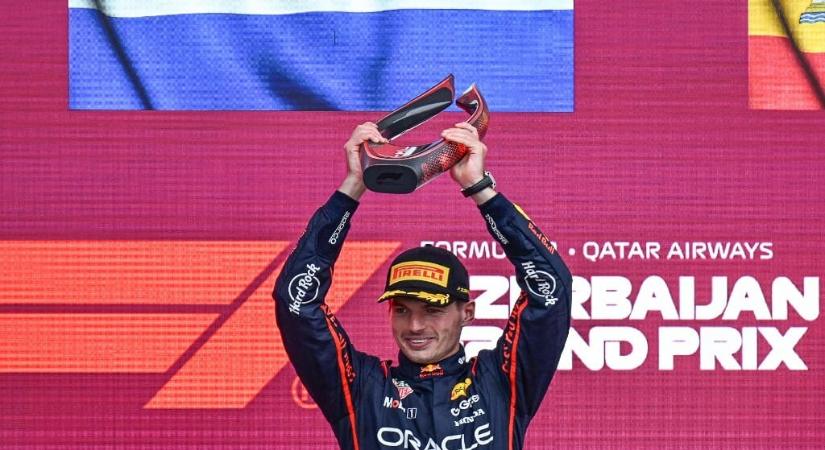 Formula–1: A világbajnoki éllovas falnak csapta az autóját, Max Verstappen rajt-cél győzelmet aratott – videó