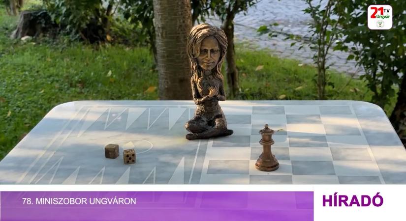78. miniszobor Ungváron (videó)