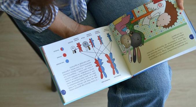 Bartos Erikával írtak mesekönyvet a pécsi egyetemen a cisztás fibrózissal élő gyerekeknek