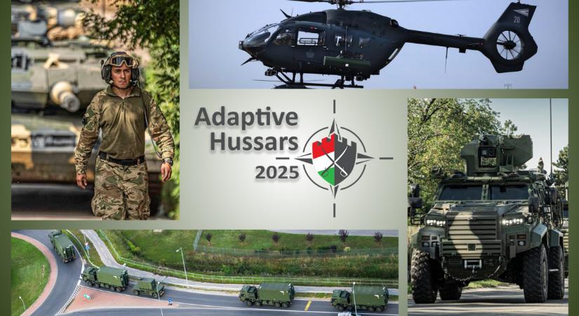 Az Adaptive Hussars 2025 gyakorlat negyedik hetében is katonai csapatmozgásokra kell számítani
