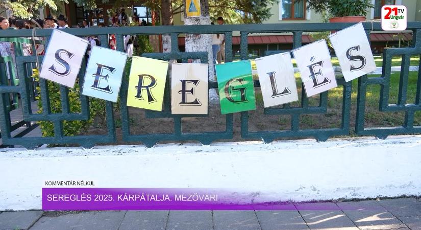 Kommentár nélkül (2025.09.21) Sereglés 2025. Kárpátalja, Mezővári (videó)