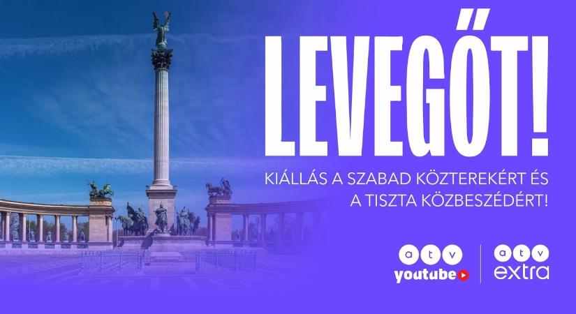 „Levegőt”: tüntetés a Hősök terén – nézze itt élőben