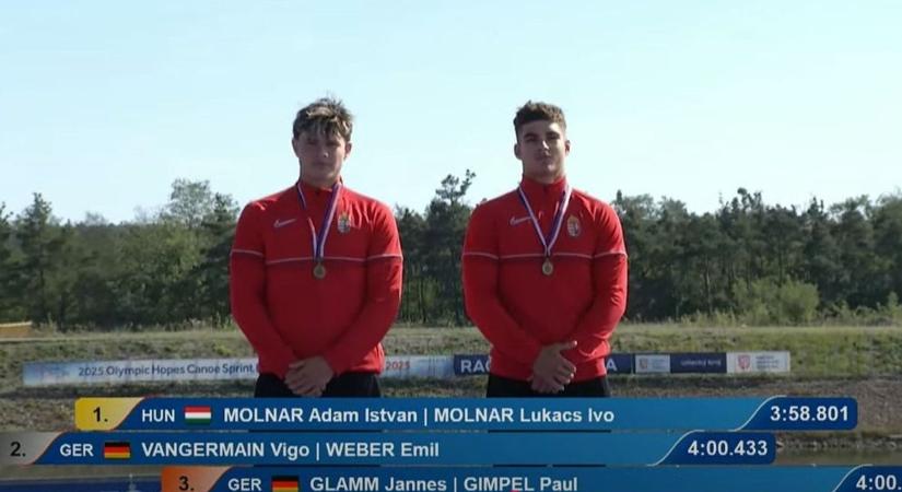 Szegedi kenus lett az Olimpiai Reménységek versenyének legeredményesebb magyarja