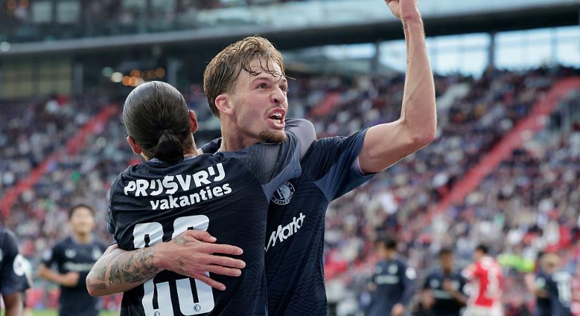 Eredivisie: drámai döntetlenek, a Feyenoord maradt az élen – KÖRKÉP