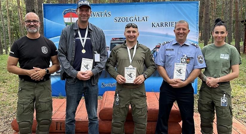 Két ezüstérmet is szereztek vármegyei rendőreink az Országos Rendőri Pisztoly Lőbajnokságon