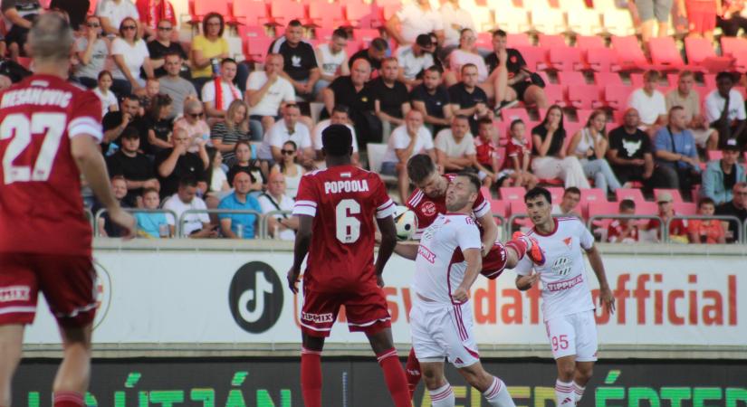 Kisvárdán is volt dolga a VAR-nak, Bárány fejese döntött, előzött a DVSC