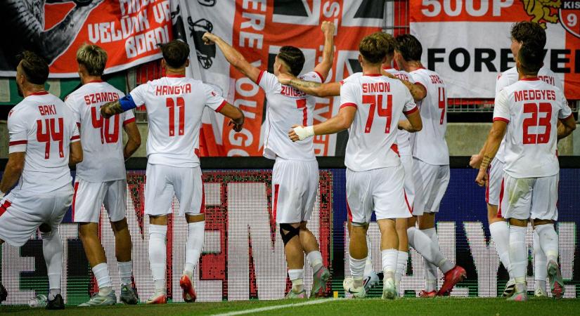 Győzött és a tabella élére állt a Honvéd az NB II-ben