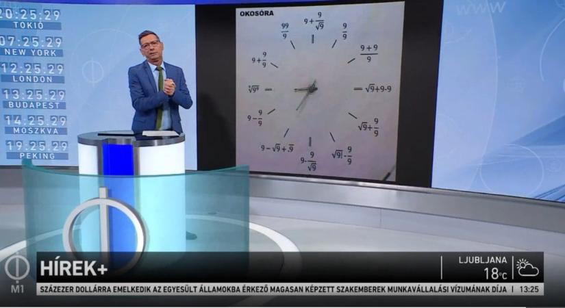 Meghökkentően viselkedett Fábián Barna, az M1 munkatársa (Videó)