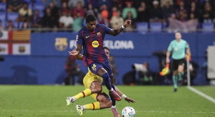 Rashford büntetésből kerülhetett a kispadra, de így is simán nyert a Barcelona a Getafe ellen