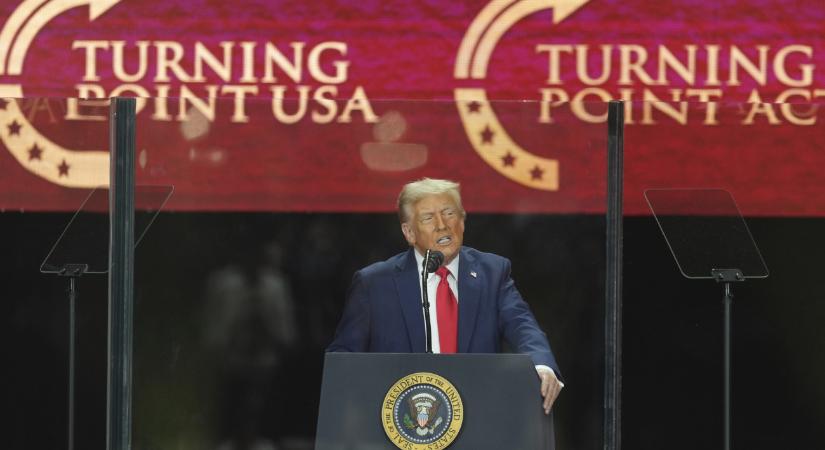 Donald Trump Charlie Kirk búcsúztatásán: „megölték, mert elmondta az igazságot”