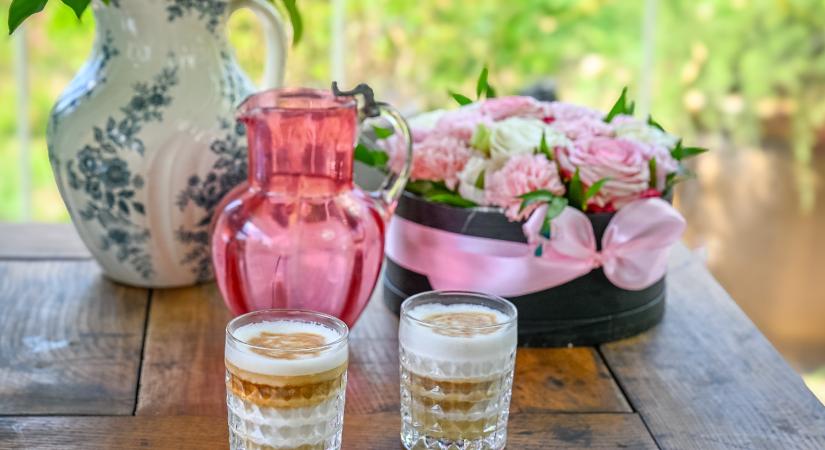 Jeges tahini latte