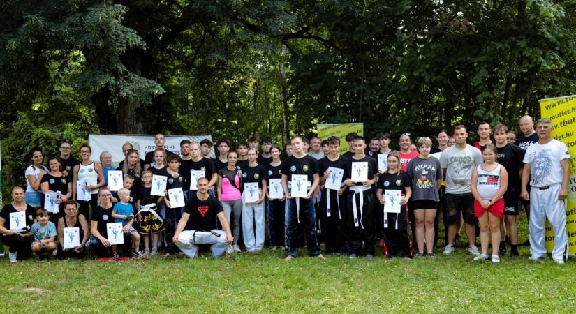 Táboroztak a Bázis Kick-Box Akadémia sportolói