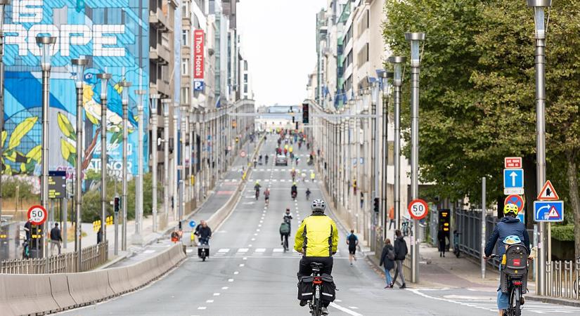 Az Európai Mobilitás Hetének kicsúcsosodása a hétfői autómentes nap