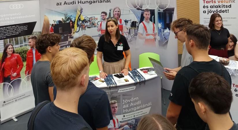 Audi Iskola: pályára állítják a diákokat