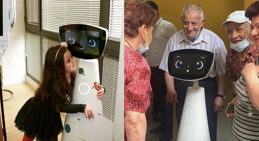 Magas érzelmi intelligenciájú robot segíti a magányos és súlyos betegeket Amerikában