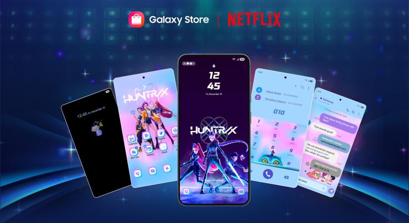K-pop démonvadászok képernyőtémák érkeztek a Samsung Galaxy okostelefonokra