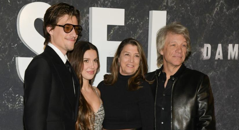 Jon Bon Jovi először beszélt örökbefogadott unokájáról, akinek Millie Bobby Brown az anyja
