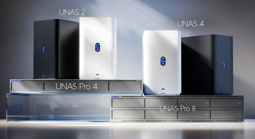 UniFi UNAS 2 és 4 néven jönnek az Ubiquiti hálózati tárolói