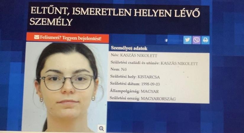 Kaszás Nikolett gyilkosa feladta magát Horrorisztikus fordulat: egy férfi állítja, hogy megölte az eltűnt lányt