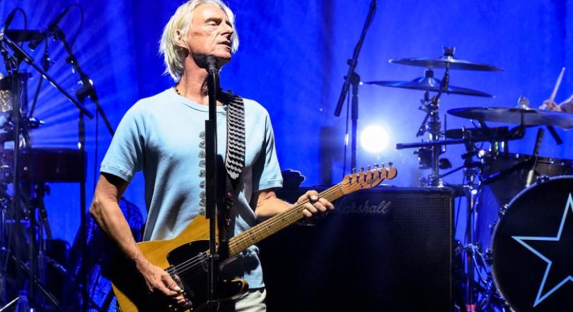 Paul Weller homlokán a ráncok megmutatják, hogy hány kilométert tett meg