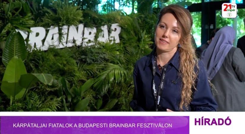 Kárpátaljai fiatalok a budapesti Brain Bar fesztiválon (videó)