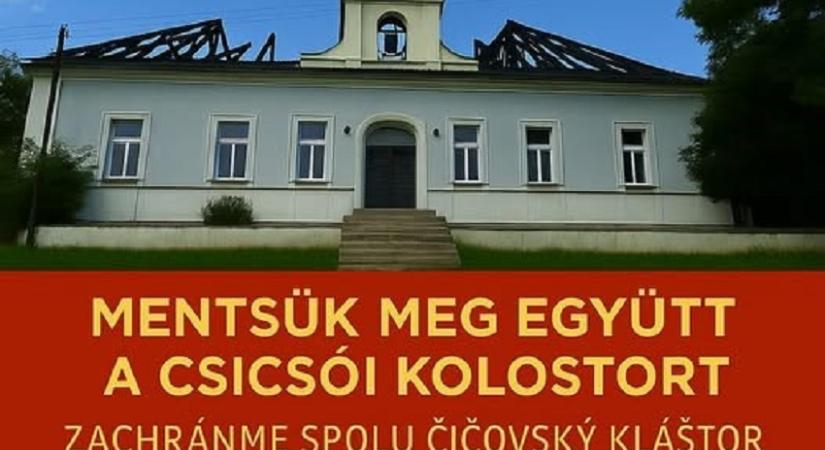 Gyűjtés indult a csicsói kolostor megmentéséért
