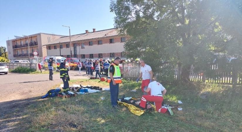 Tömegszerencsétlenség Sárospatakon