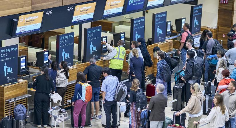 Kibertámadás miatt állt le több európai repülőtér utasfelvételi rendszere