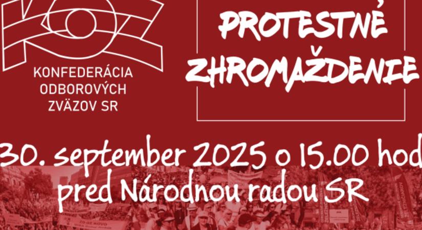 A szakszervezetek is nagygyűlésre hívják tagjaikat a Fico-kormány konszolidációs csomagja ellen