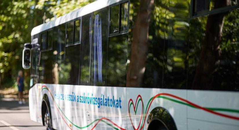 Szűrőbusz érkezik a héten két Szabolcs vármegyei kistelepülésünkre