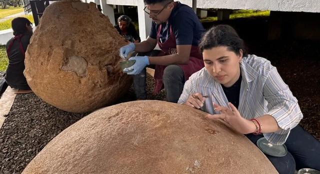 Diquís-gömbök: Costa Rica és Mexikó szakemberei három ritka mészkő leletet restaurálnak