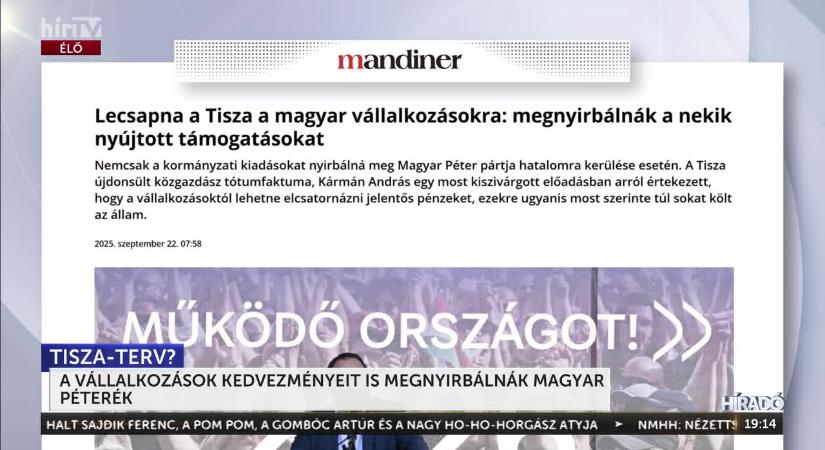 A bérből élők is félhetnek: a Tisza Párt tönkretenné a gazdaságot  videó