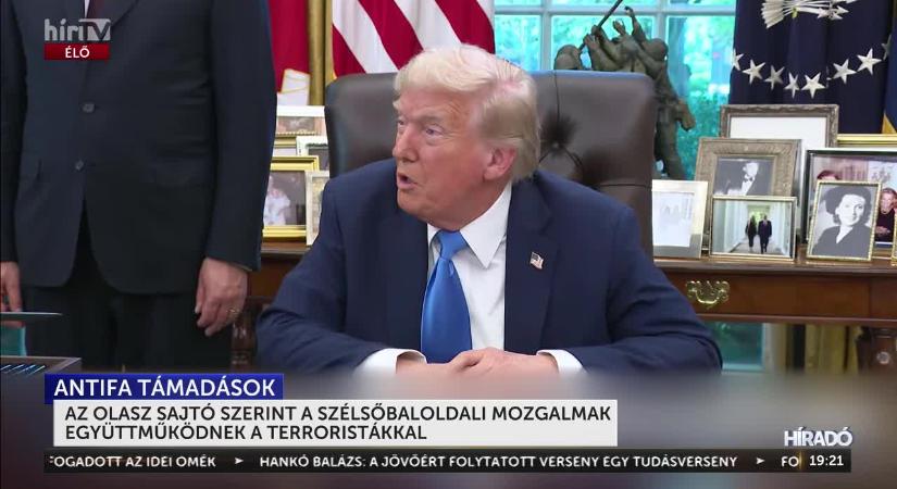 Putyin, Trump, és most az Antifa: a magyar miniszterelnök, Orbán Viktor nem fél keményen fellépni  videó