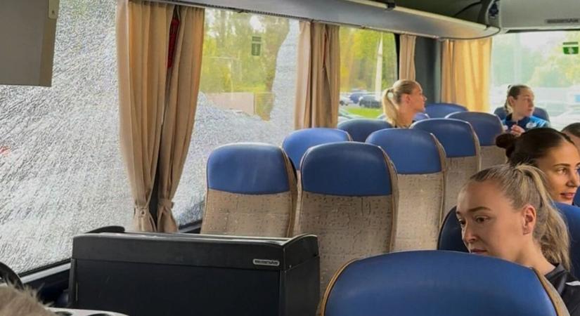 Buszbaleset részesei voltak a Győri Audi ETO norvég játékosai
